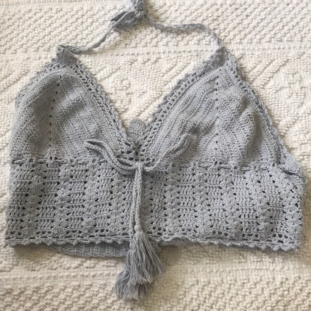 pacsun crotchet top